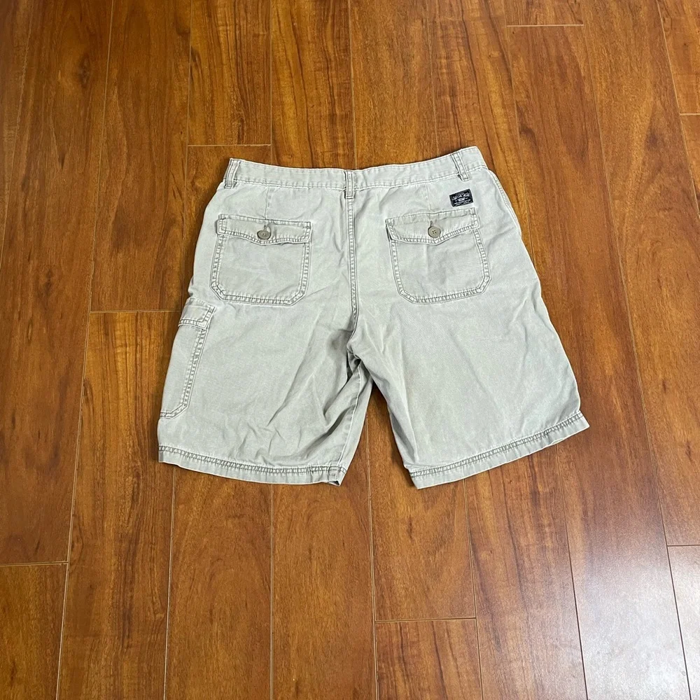 VANS ORIGINAL OFF THE WALL CHINO KHAKIS CARGO SHORTS 36 - Picture 2 of 12